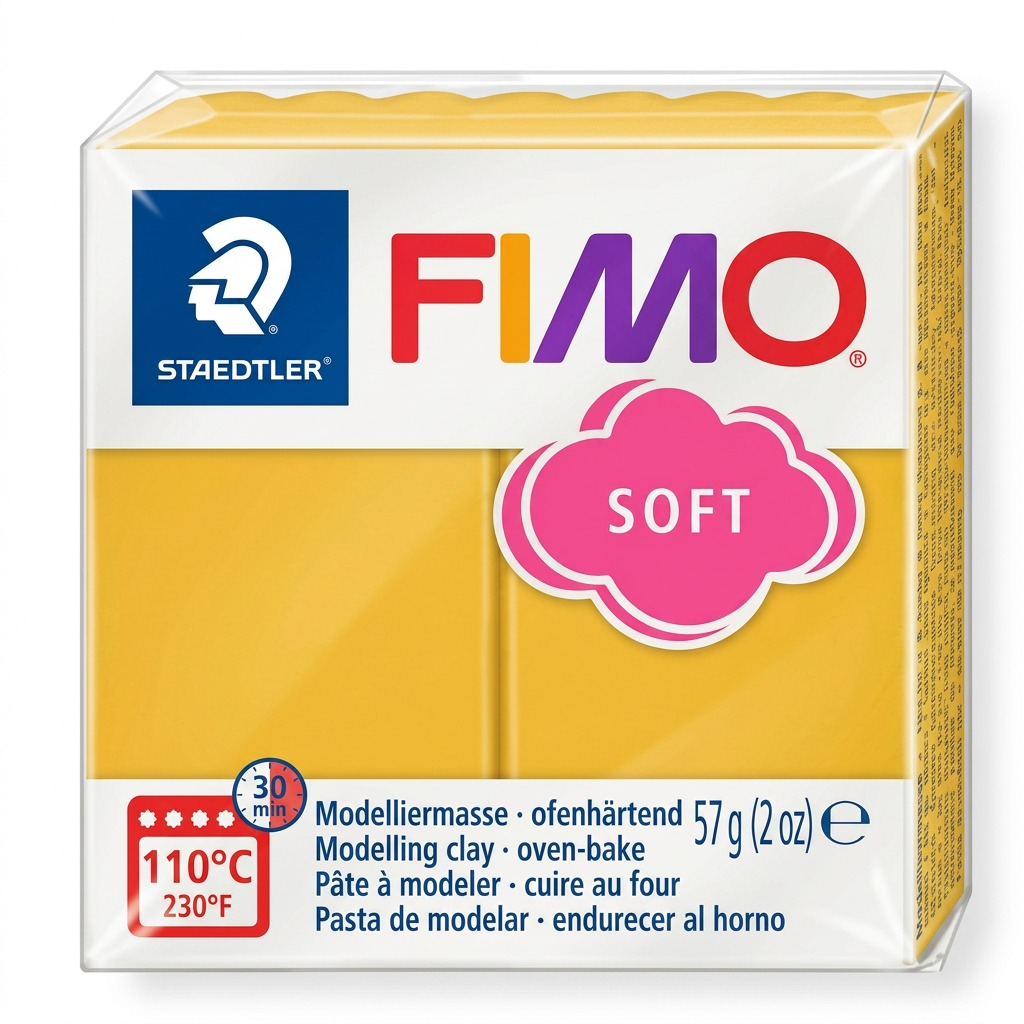 Staedtler Modelling Clay Fimo Soft Mango Caramel 57g (2 oz)