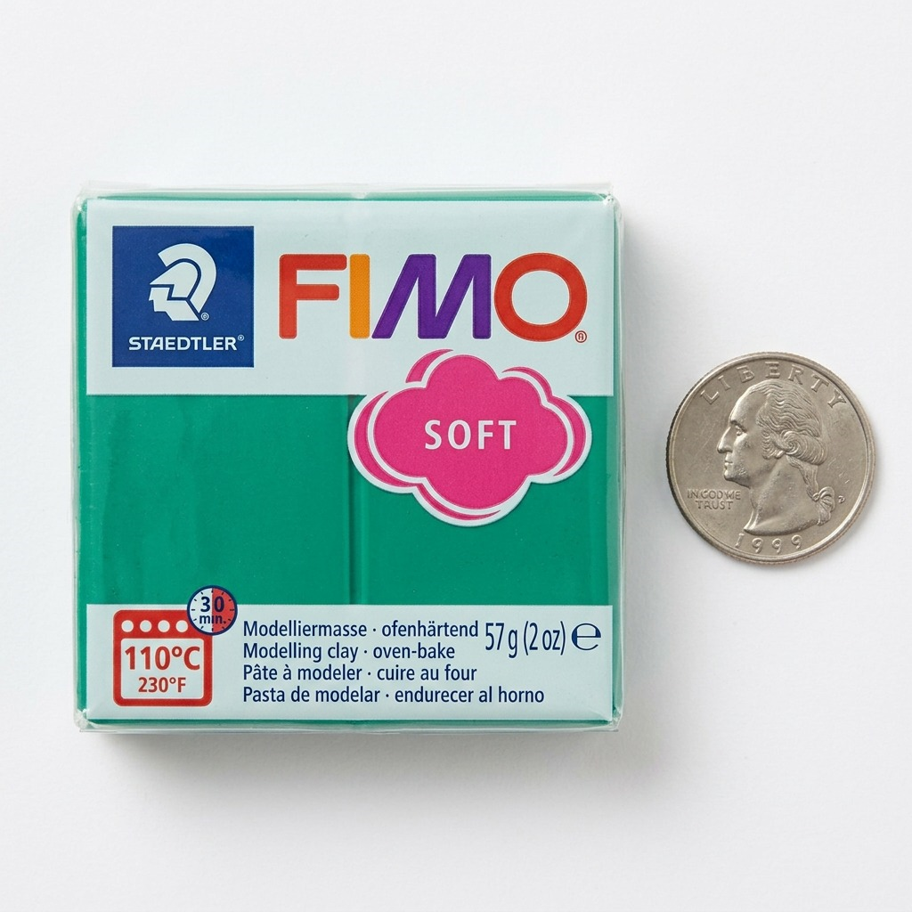 Staedtler Modelling Clay Fimo Soft Emerald 57g (2 oz)