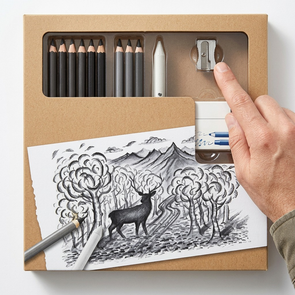 Staedtler Mixed Charcoal Set 100% PEFC