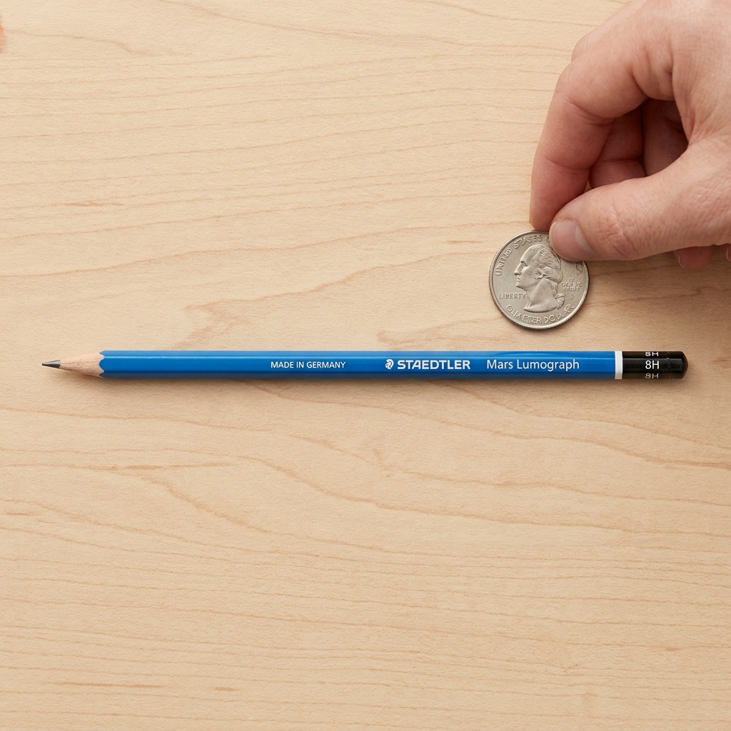 Staedtler Pencil Mars Lumograph 8H 100% PEFC