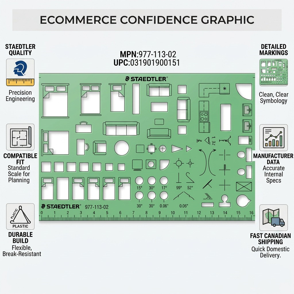 Staedtler Template Home Planning and Layout