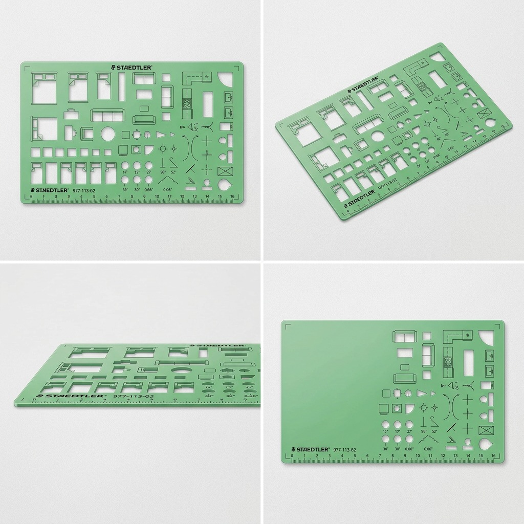 Staedtler Template Home Planning and Layout