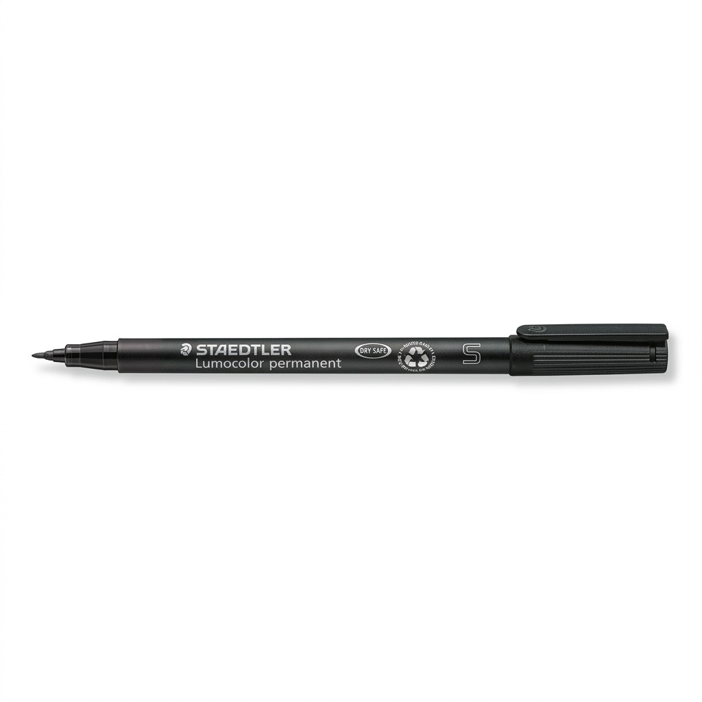 Staedtler Marker Lumocolor S Fine Permanent Black
