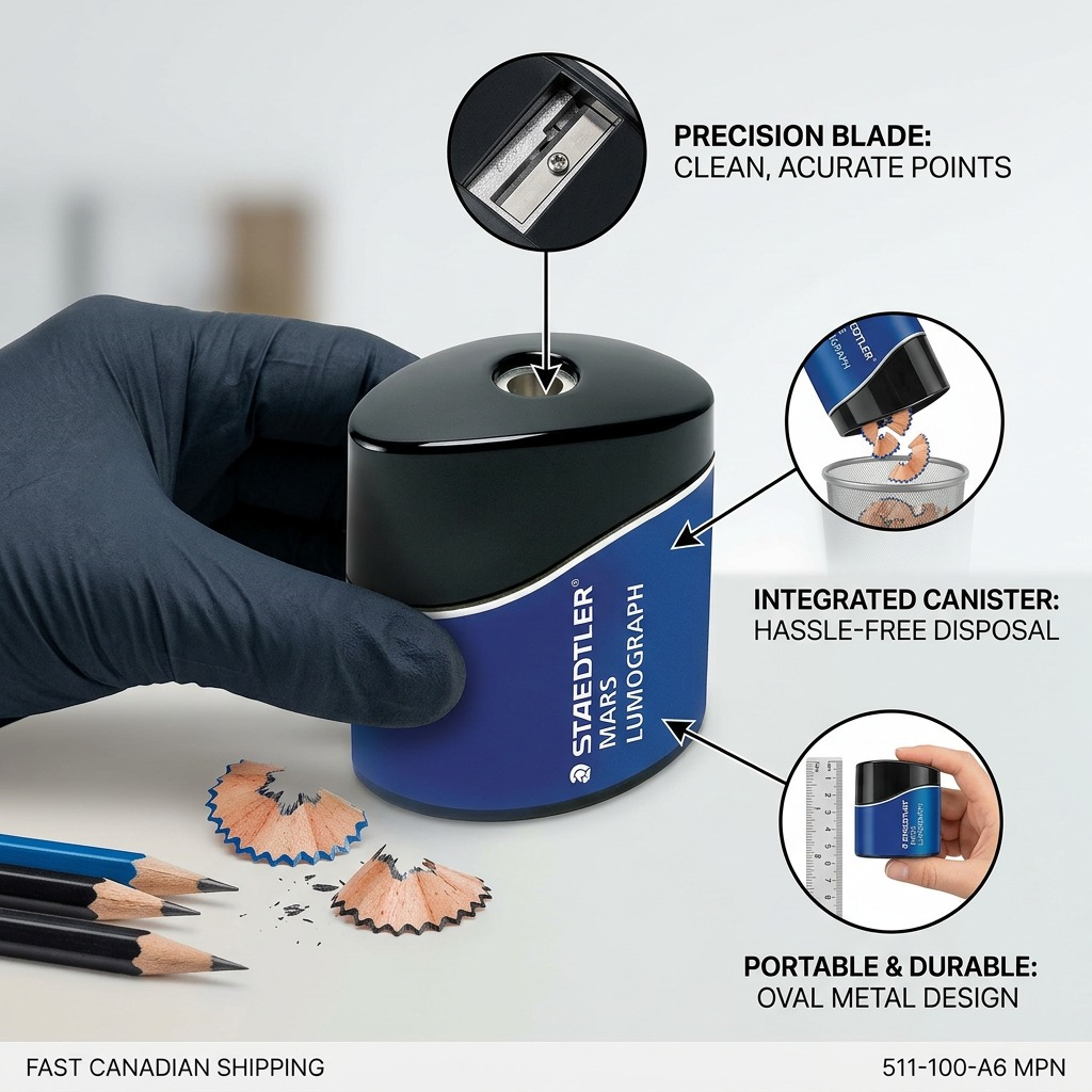 Staedtler Sharpener Metal Oval