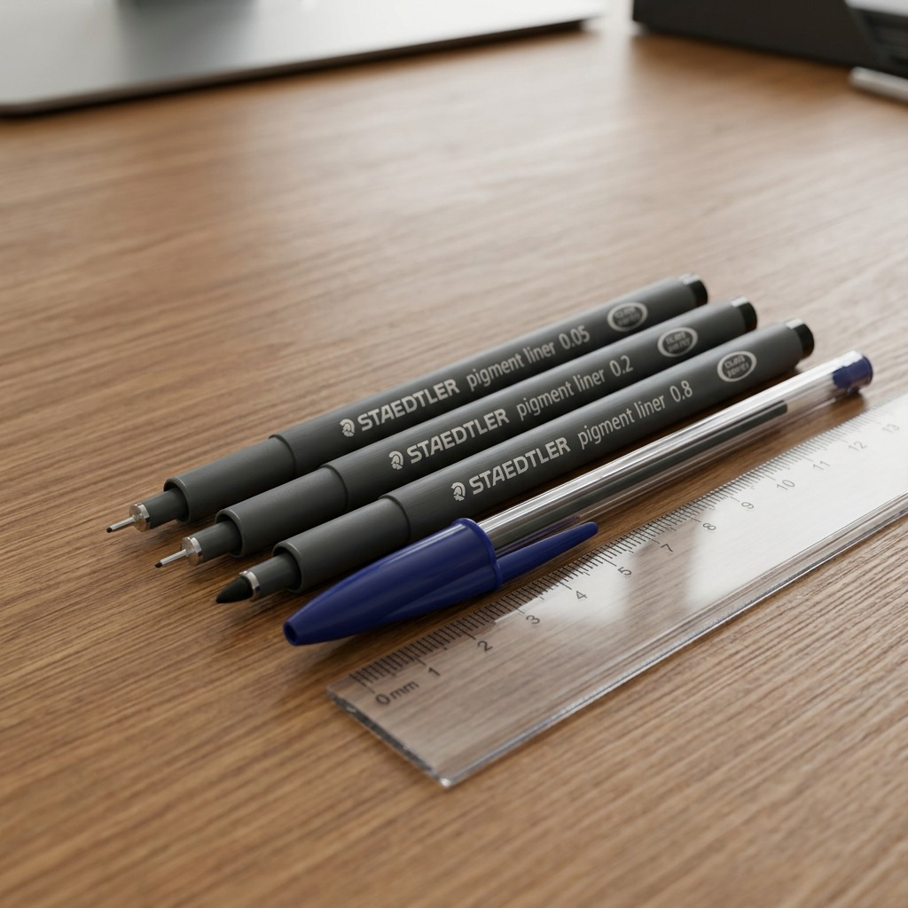 Staedtler Pigment Liner (005, 02, 08)