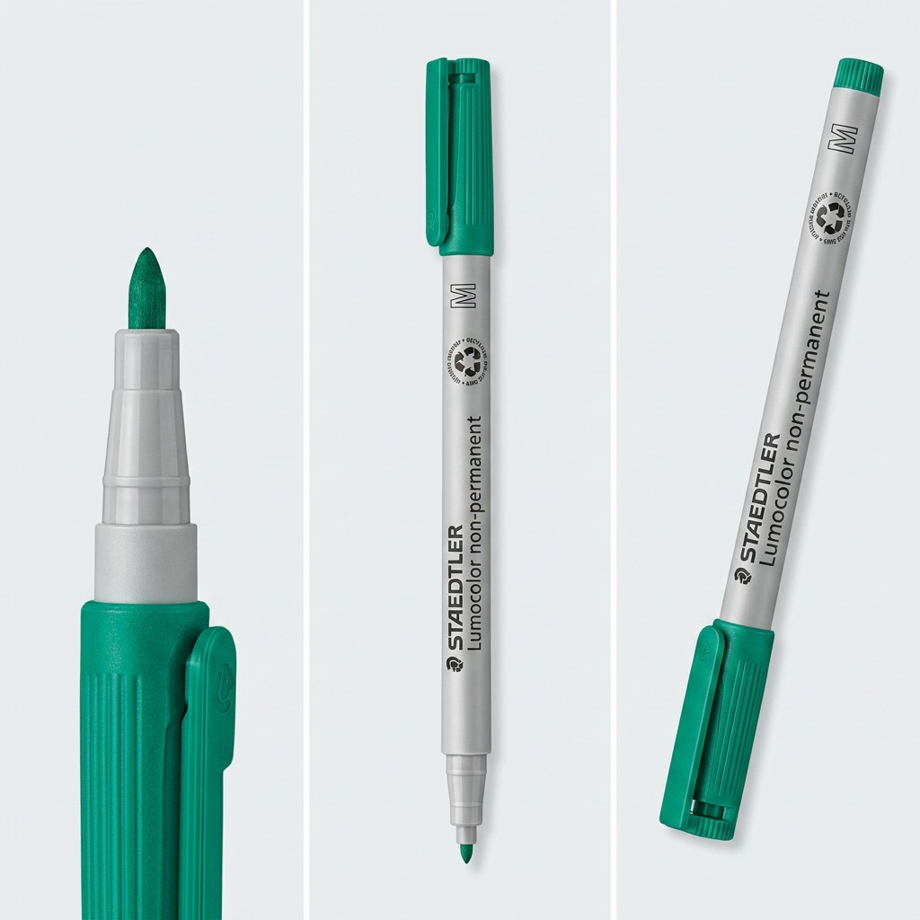 Staedtler Marker Lumocolor Water-Based Medium Green