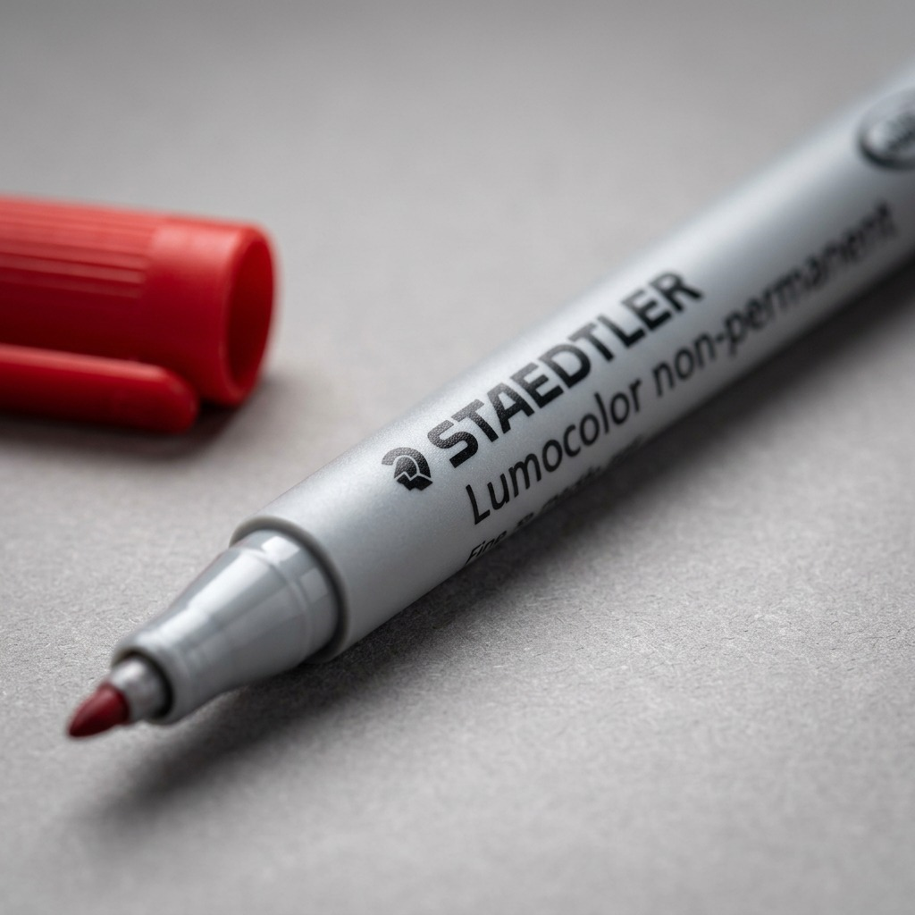 Staedtler Marker Lumocolor Water-Based Fine Red