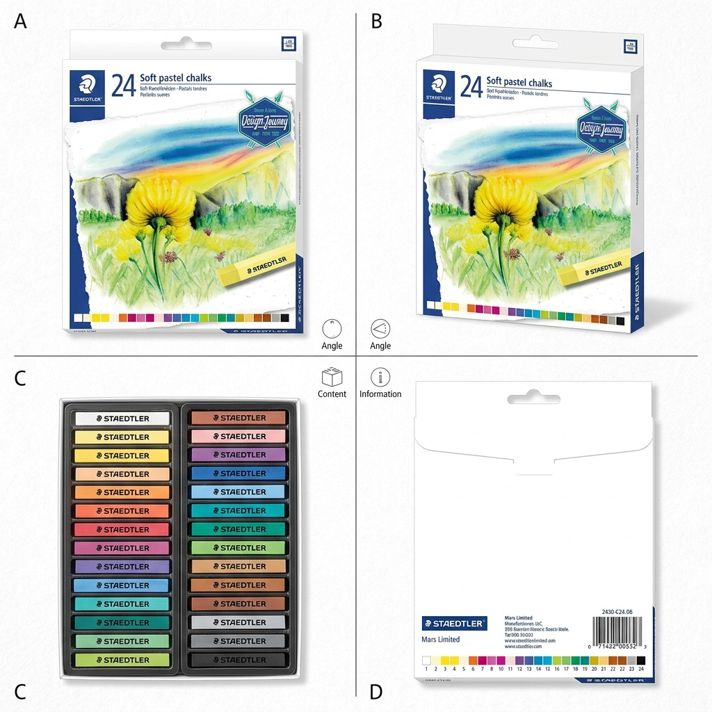 Staedtler Soft Pastel Chalks Assorted