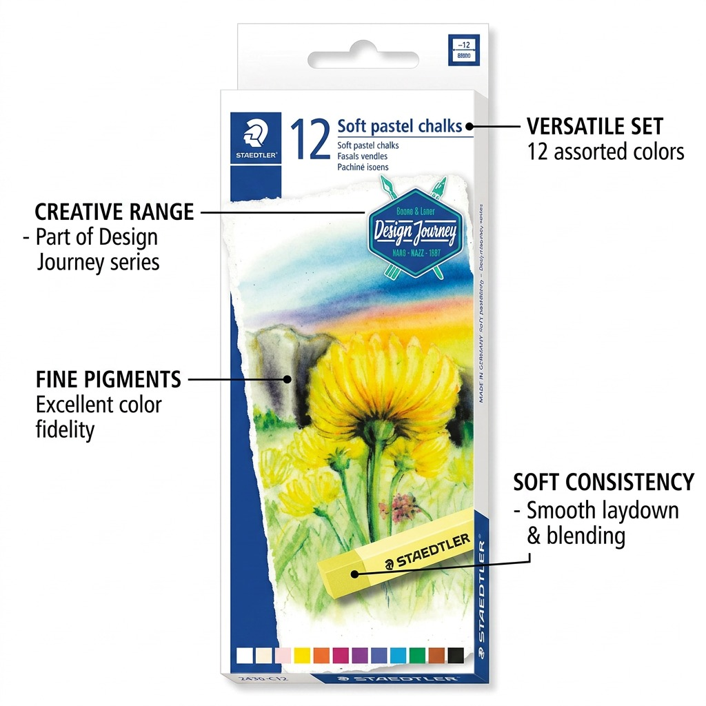 Staedtler Soft Pastel Chalks Assorted