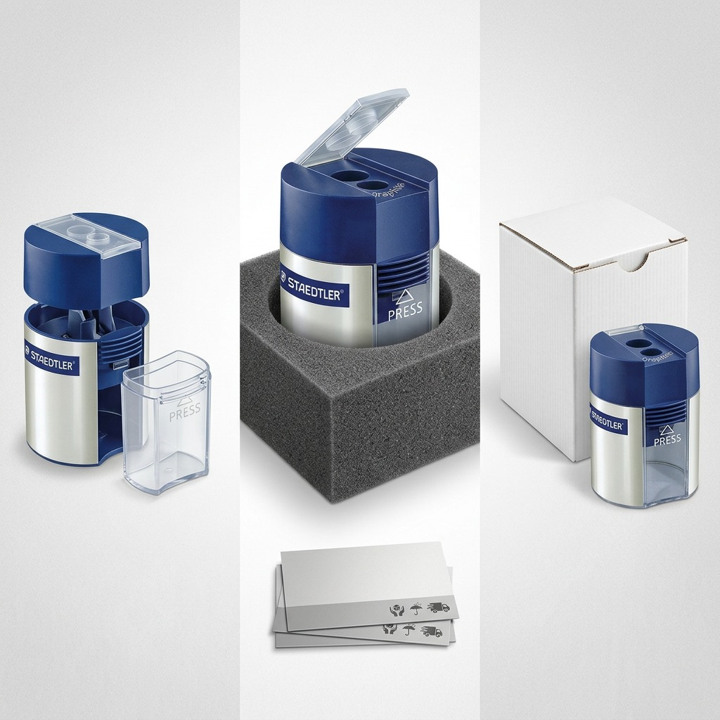 Staedtler Sharpener Zinc + Container