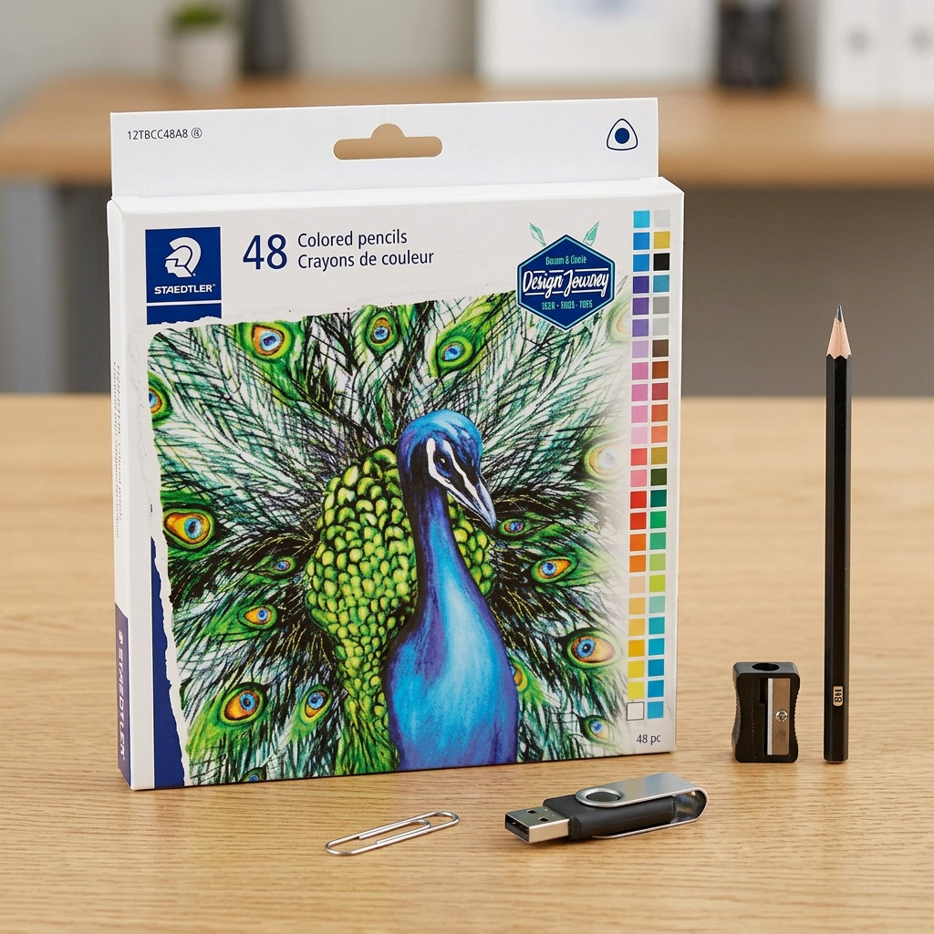 Staedtler Permanent Color Pencil, 3mm Lead