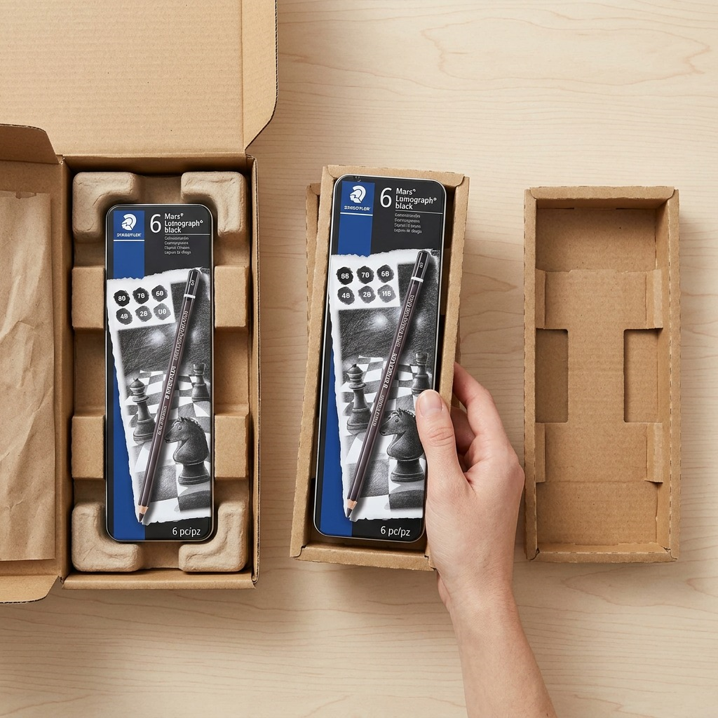Staedtler Pencil Lumograph Black X6 100% PEFC