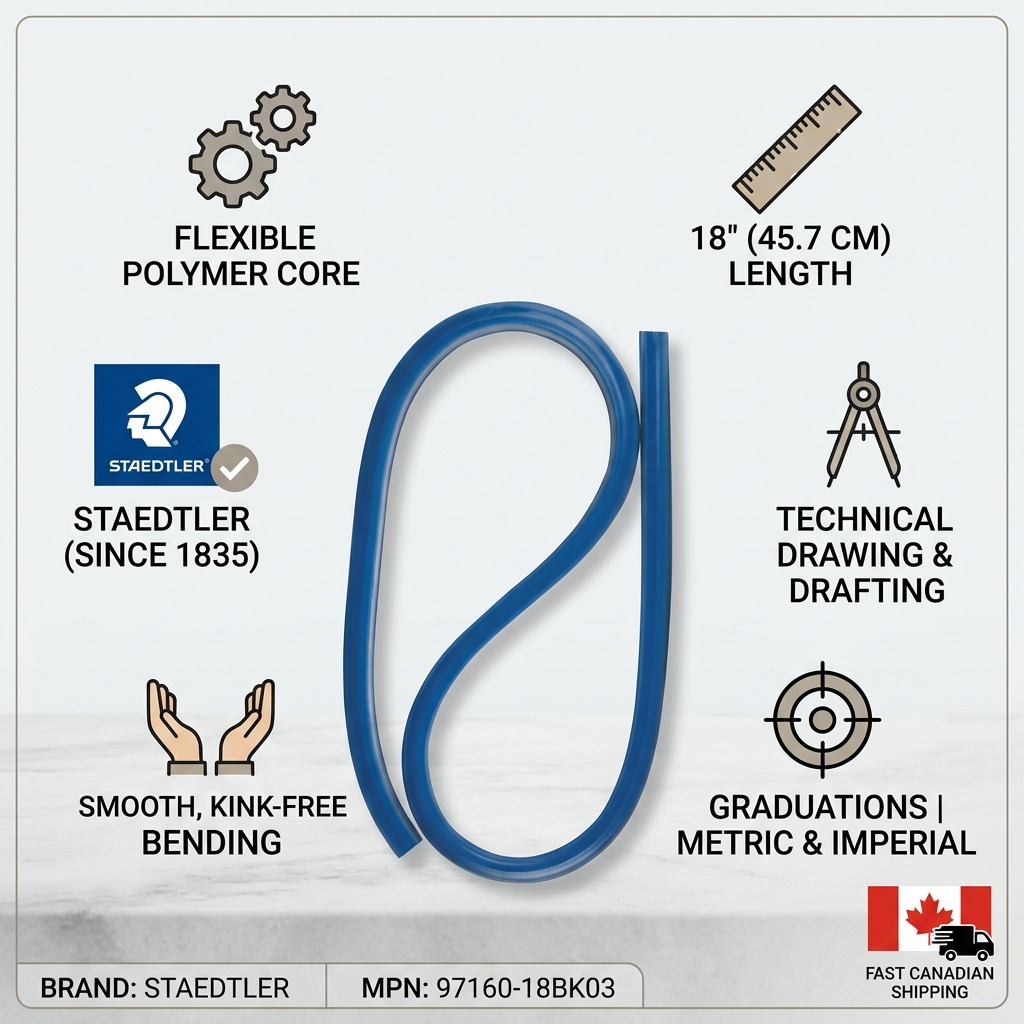 Staedtler Curve Flexible 18-inch 450mm