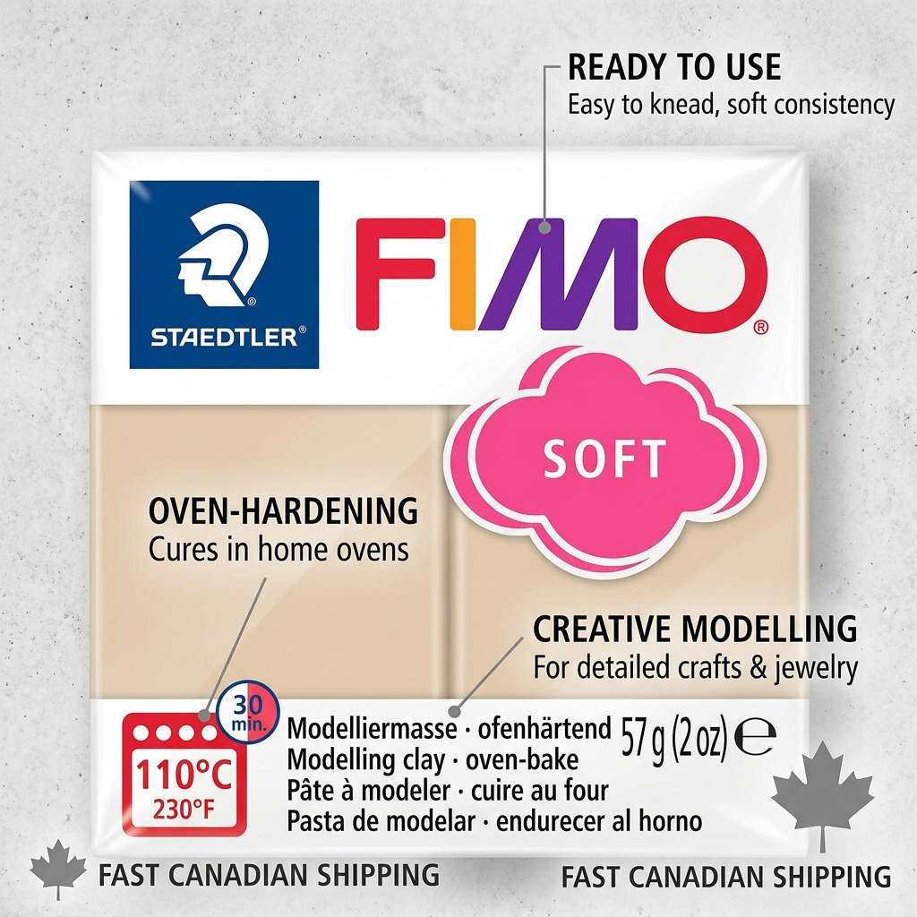 Staedtler Modelling Clay Fimo Soft Sahara 57g (2 oz)