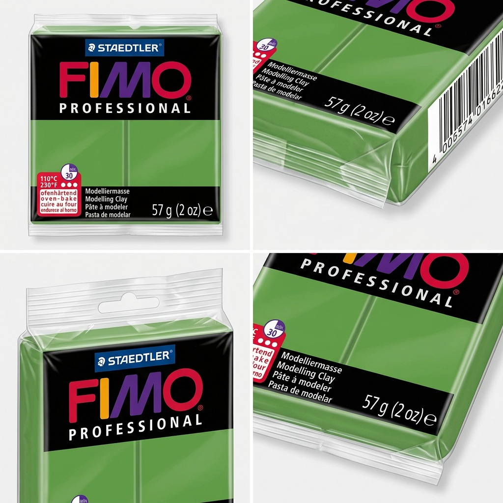 Staedtler Modelling Clay Fimo Professional Leaf Green 57g (2 oz)
