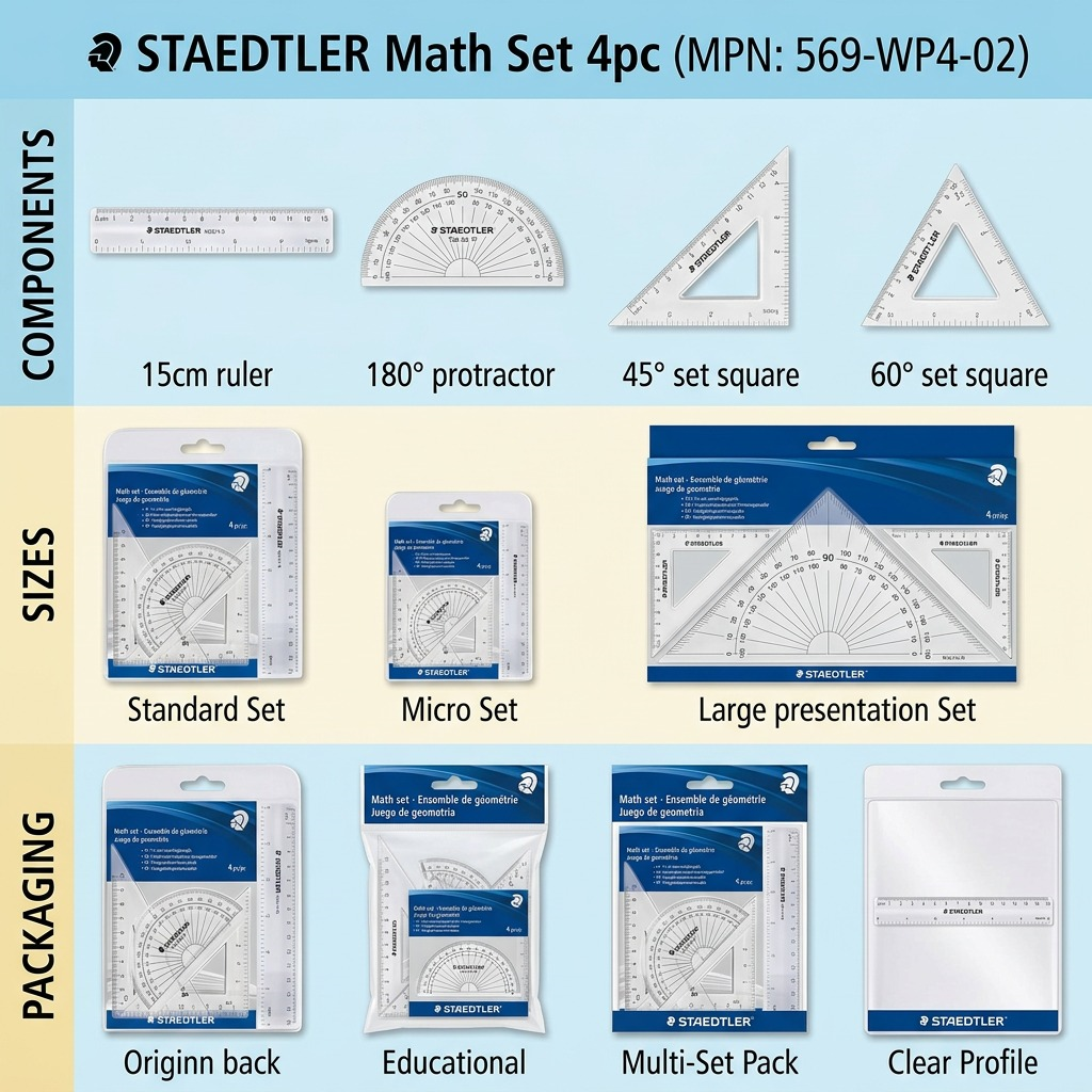 Staedtler Math Set 4-Pack