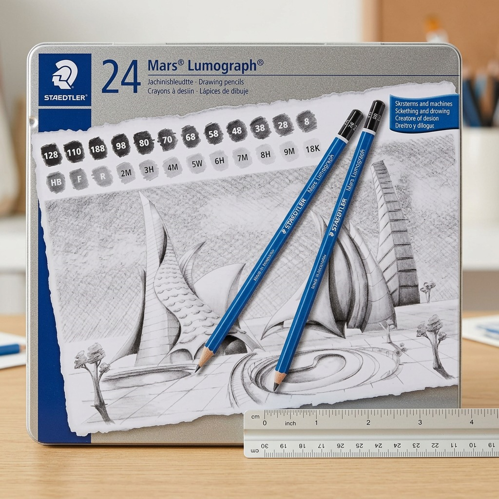 Staedtler Pencil Mars Lumograph X24 100% PEFC