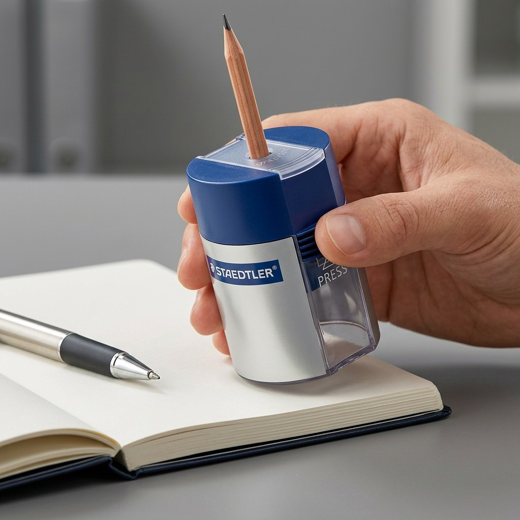 Staedtler Sharpener Zinc + Container