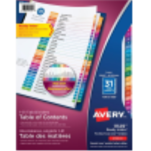 Intercalaires Avery 11129