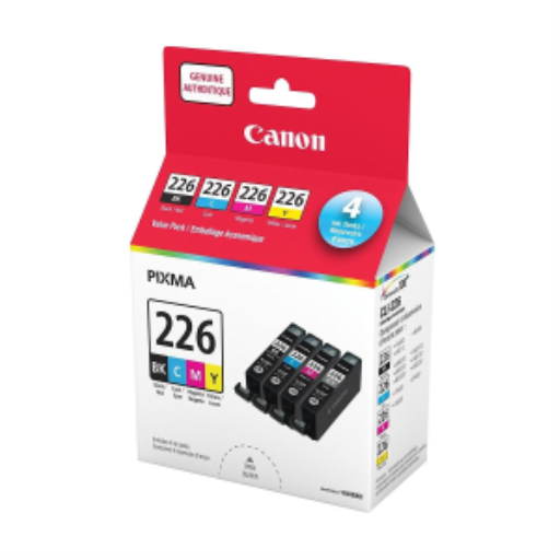 Pack économique d'encres CLI-226 BK,C,M,Y