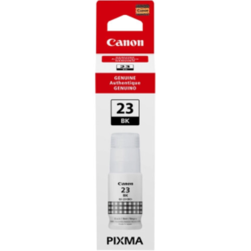 4696C001 Bouteille d'encre noire GI-23 - Compatible uniquement avec G620