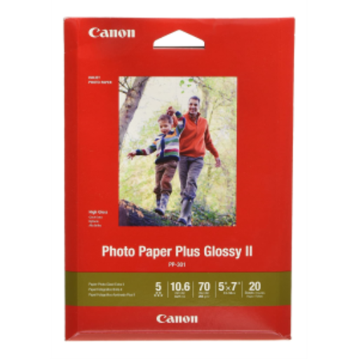PP-301 5" x 7" Photo Paper Plus Glossy (20 sheets/pack)