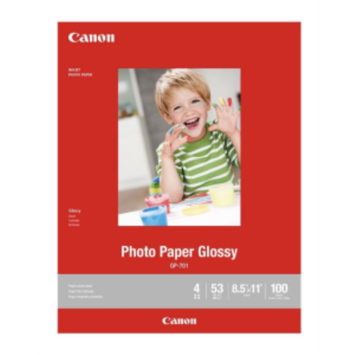 GP-701 8.5" x 11" Photo Paper Glossy (100 sheets/pack)