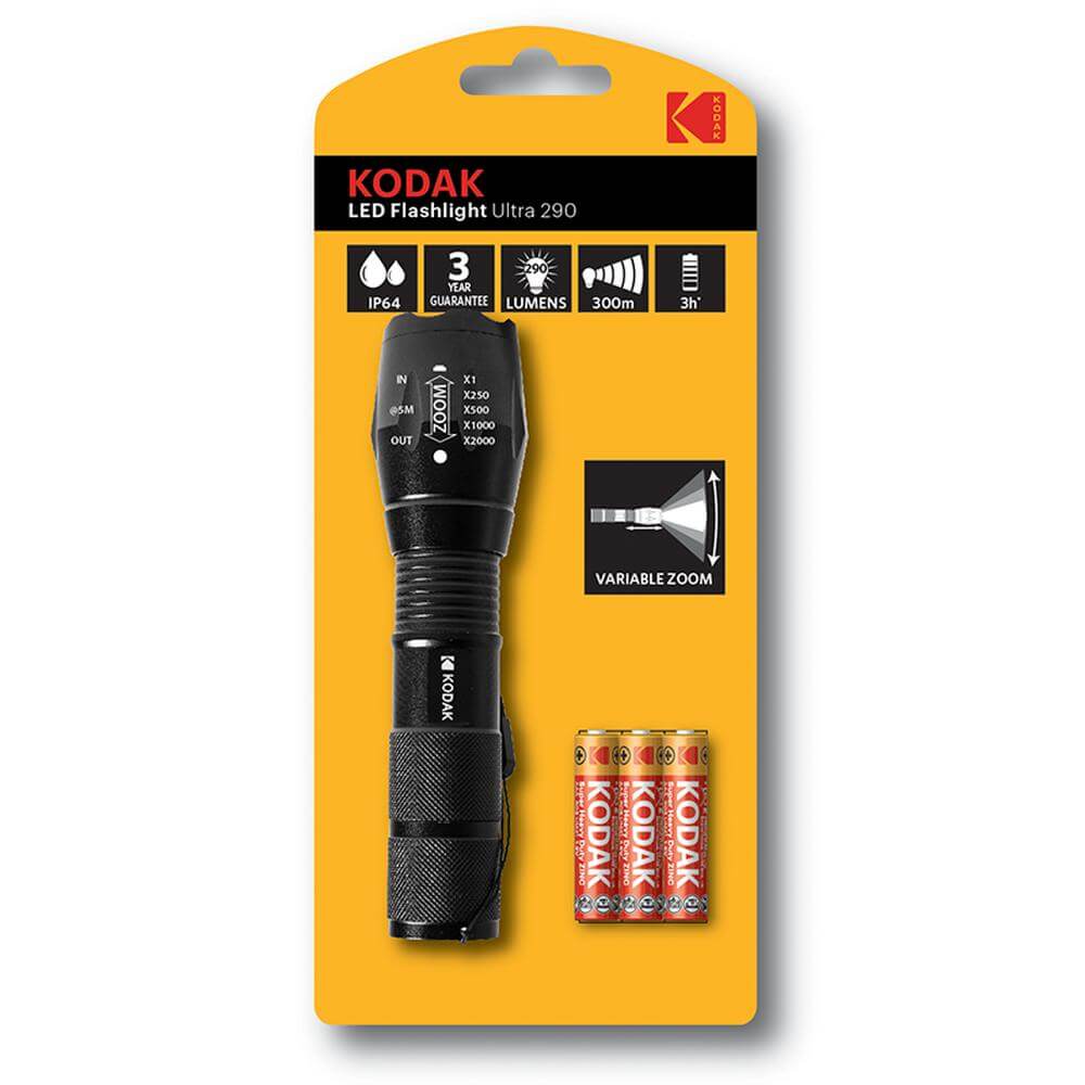Lampe de poche DEL Ultra 290