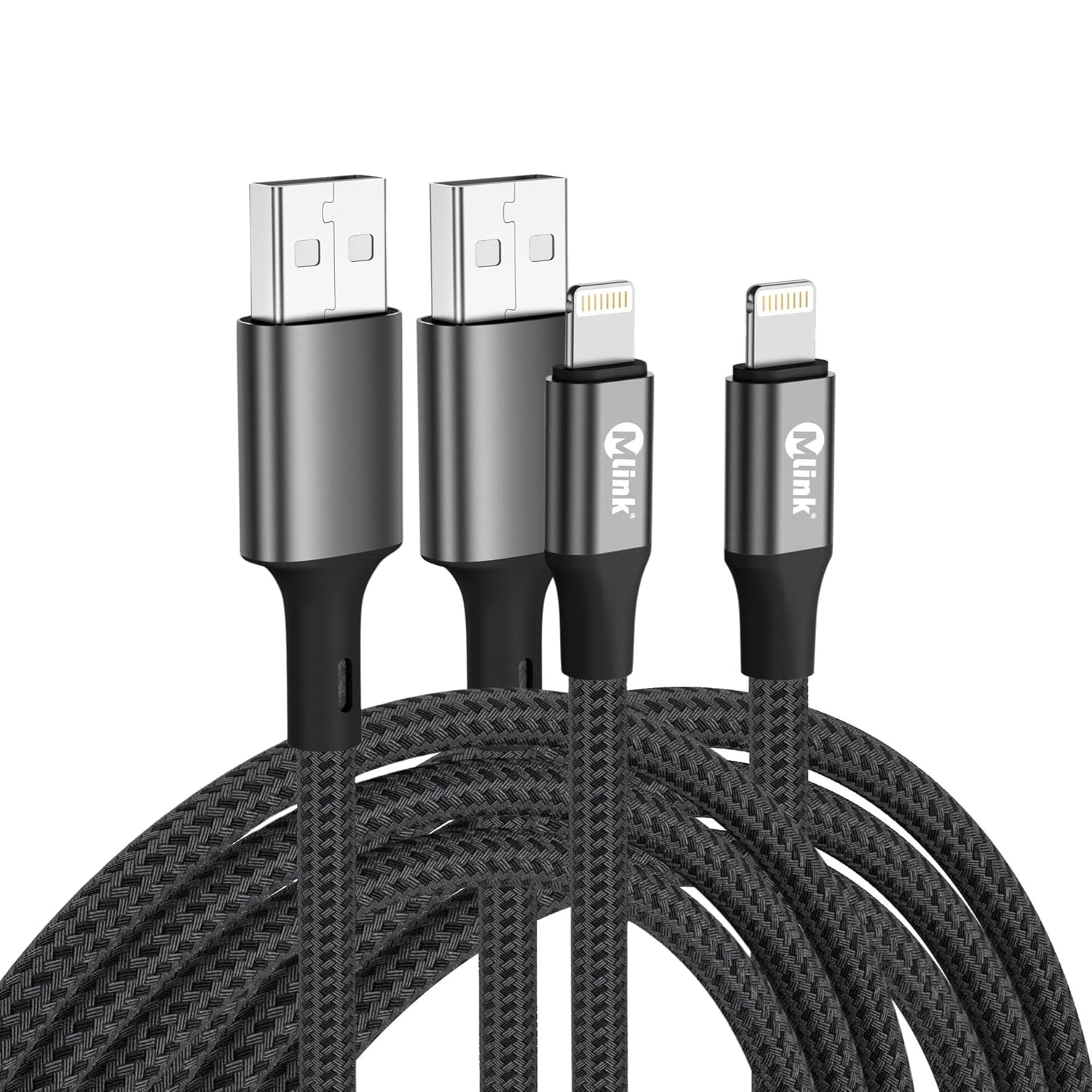 Câble Lightning à USB PD20W 5V/2.4A en nylon tressé à charge rapide