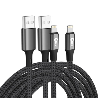 Câble Lightning à USB PD20W 5V/2.4A en nylon tressé à charge rapide