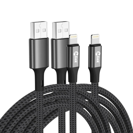 Câble Lightning à USB PD20W 5V/2.4A en nylon tressé à charge rapide