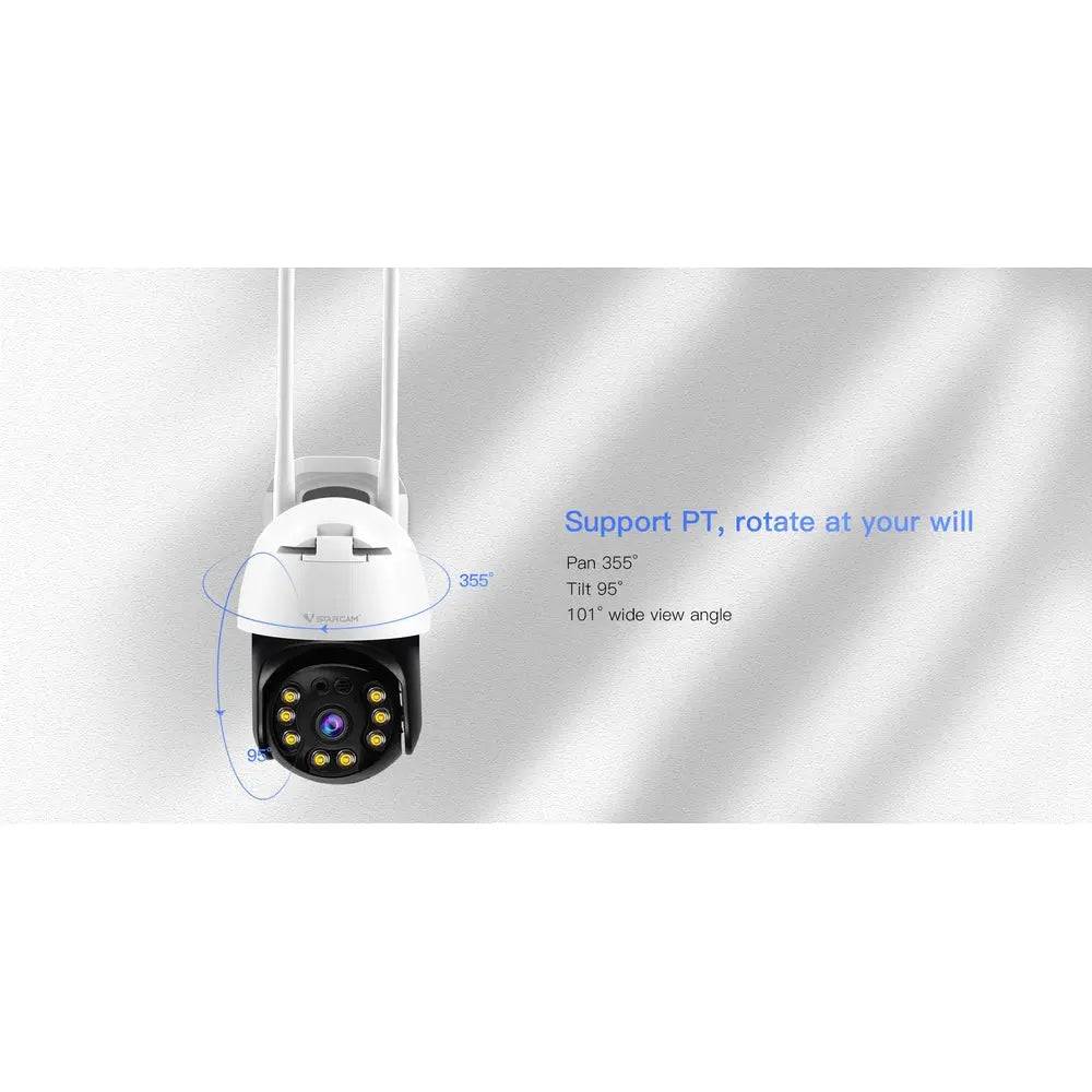 Caméra de sécurité intelligente HD 1080P 3MP - VStarcam CS64Q