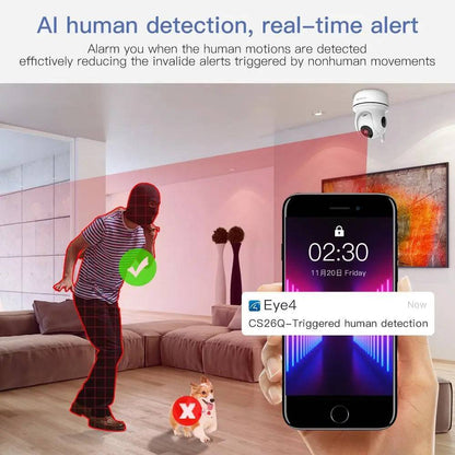 Caméra de surveillance HD motorisée 5.0 MP - VStarcam CS26Q