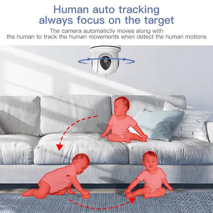 Caméra de surveillance HD motorisée 5.0 MP - VStarcam CS26Q