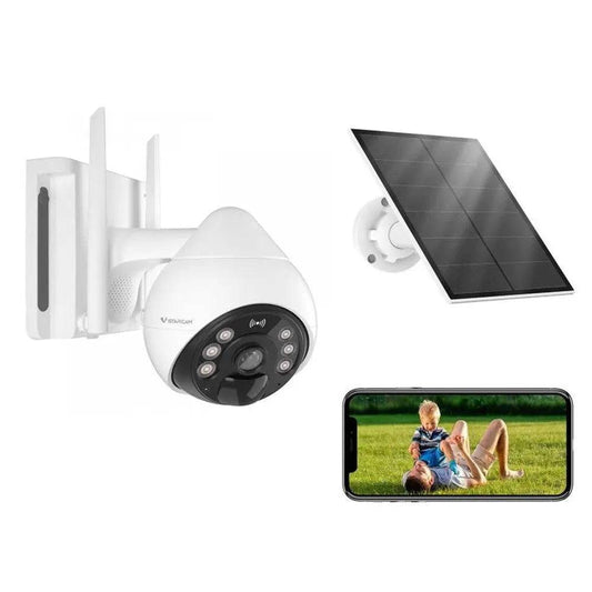 Caméra de surveillance solaire intelligente HD 1080P - VStarcam CB69-TZ