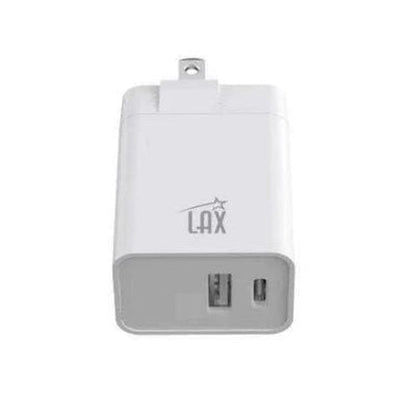 Chargeur USB mural PD20W avec USB-A et USB-C