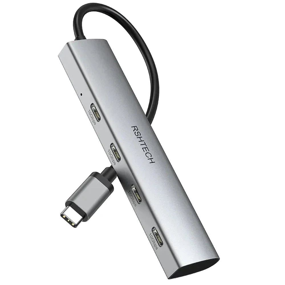 Concentrateur USB-C 3.2 4 en 1 de 10 Gbit/s