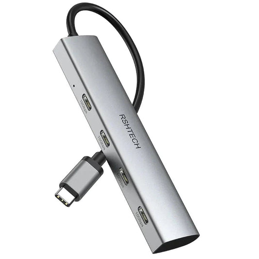 Concentrateur USB-C 3.2 4 en 1 de 10 Gbit/s