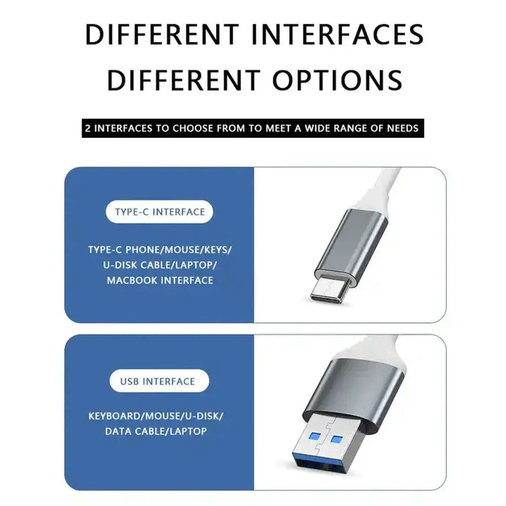 Concentrateur USB-C 4 en 1 en aluminium