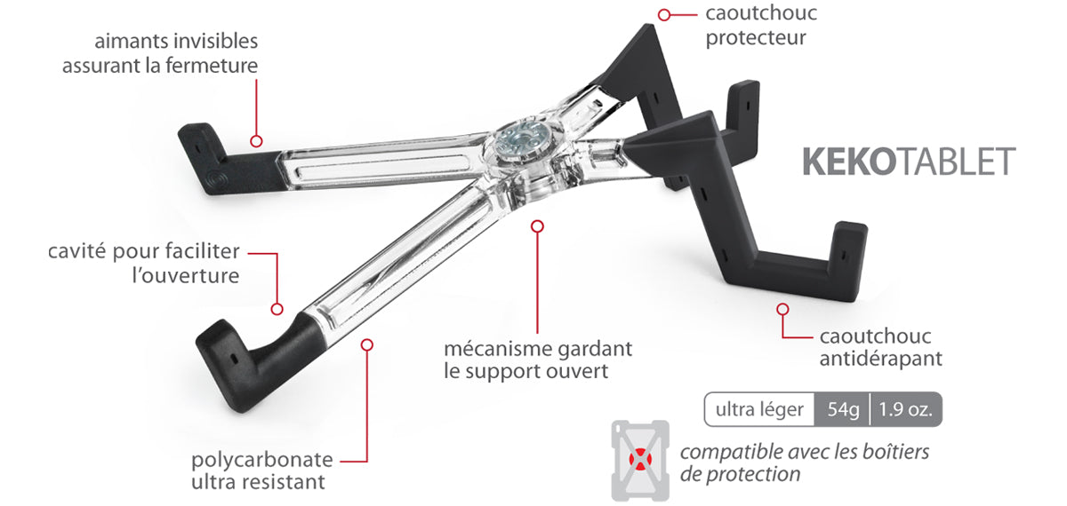 Support pliable pour smartphone KEKO
