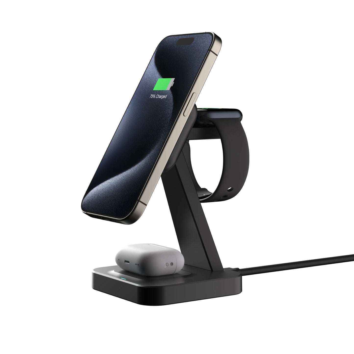 Support sans fil vertical 3 en 1 Magsafe