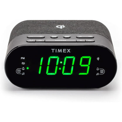 Réveil-matin Timex FM sans fil et chargement USB - TW500