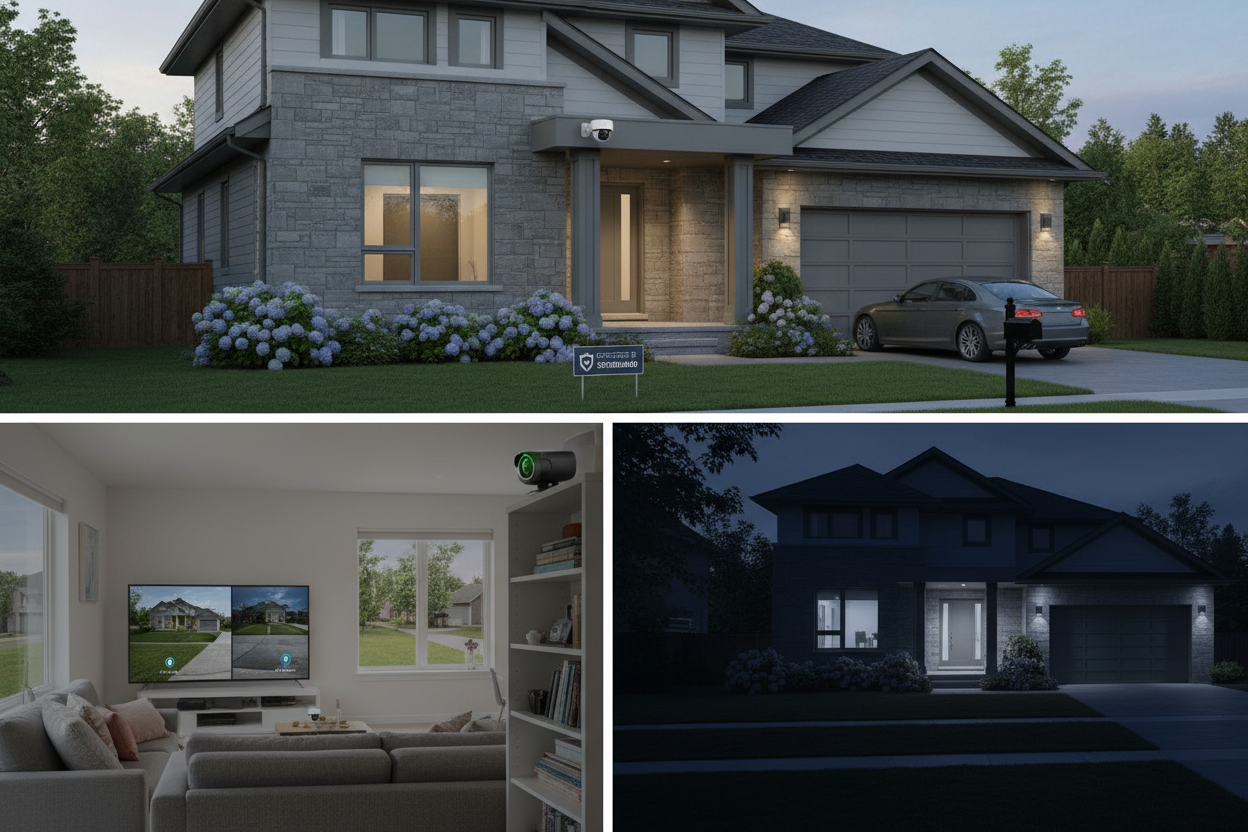 Caméras de surveillance à la maison